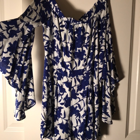 Floral print romper - Picture 2 of 2